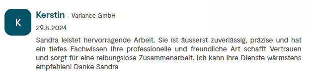 Kurze Beschreibung einer Person, die über ihre Arbeit und Erfahrungen schreibt.